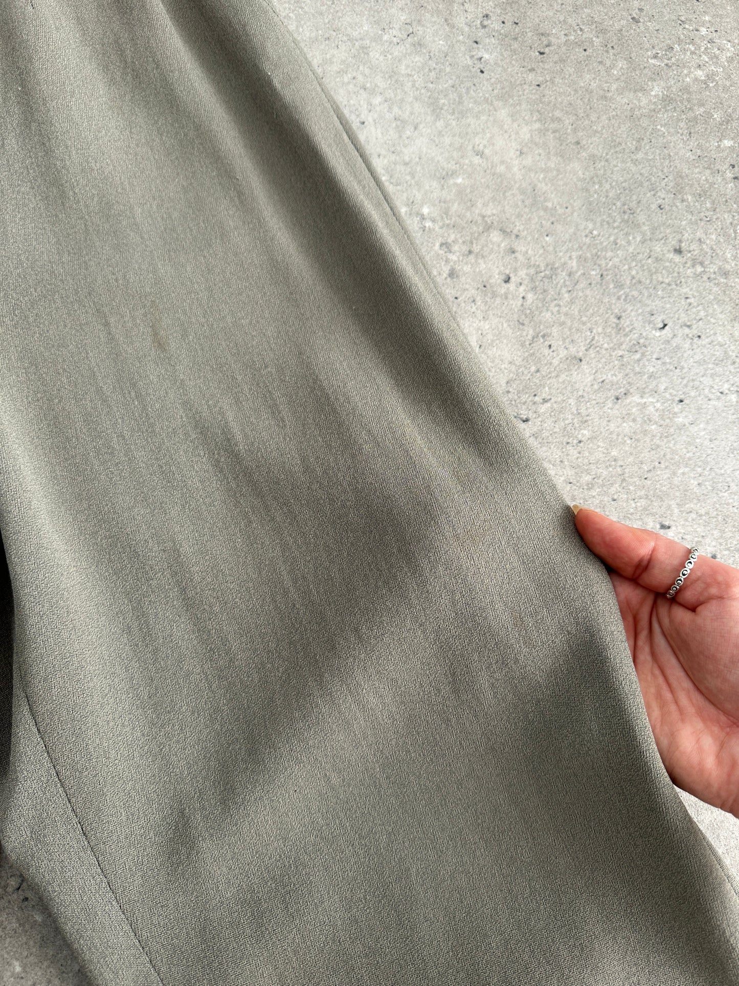 Giorgio Armani High Waisted Tapered Leg Trousers - W24