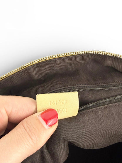 Vintage 90s Gucci GG Monogram Abbey Handbag | O/S, Multicoloured