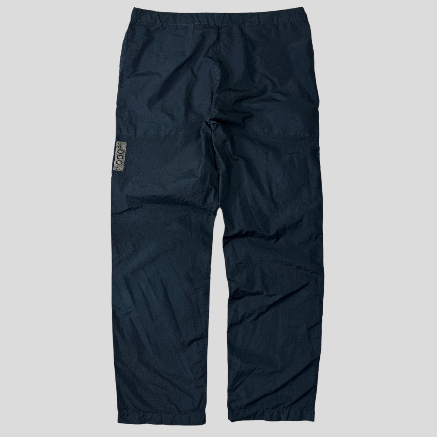 CP Company 2000 Navy Millenium Nylon Technical Trousers - 34 | Default Title, Navy