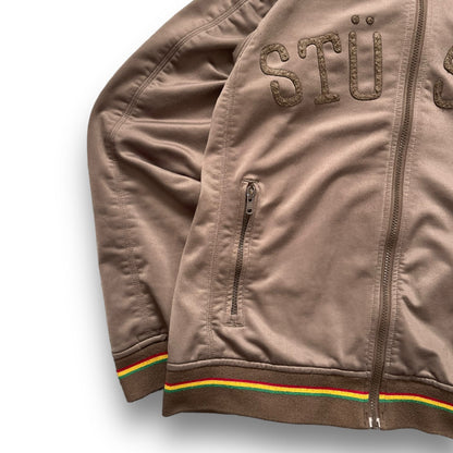 2000's Stussy Rasta Track Jacket (M) | Default Title, Multicoloured