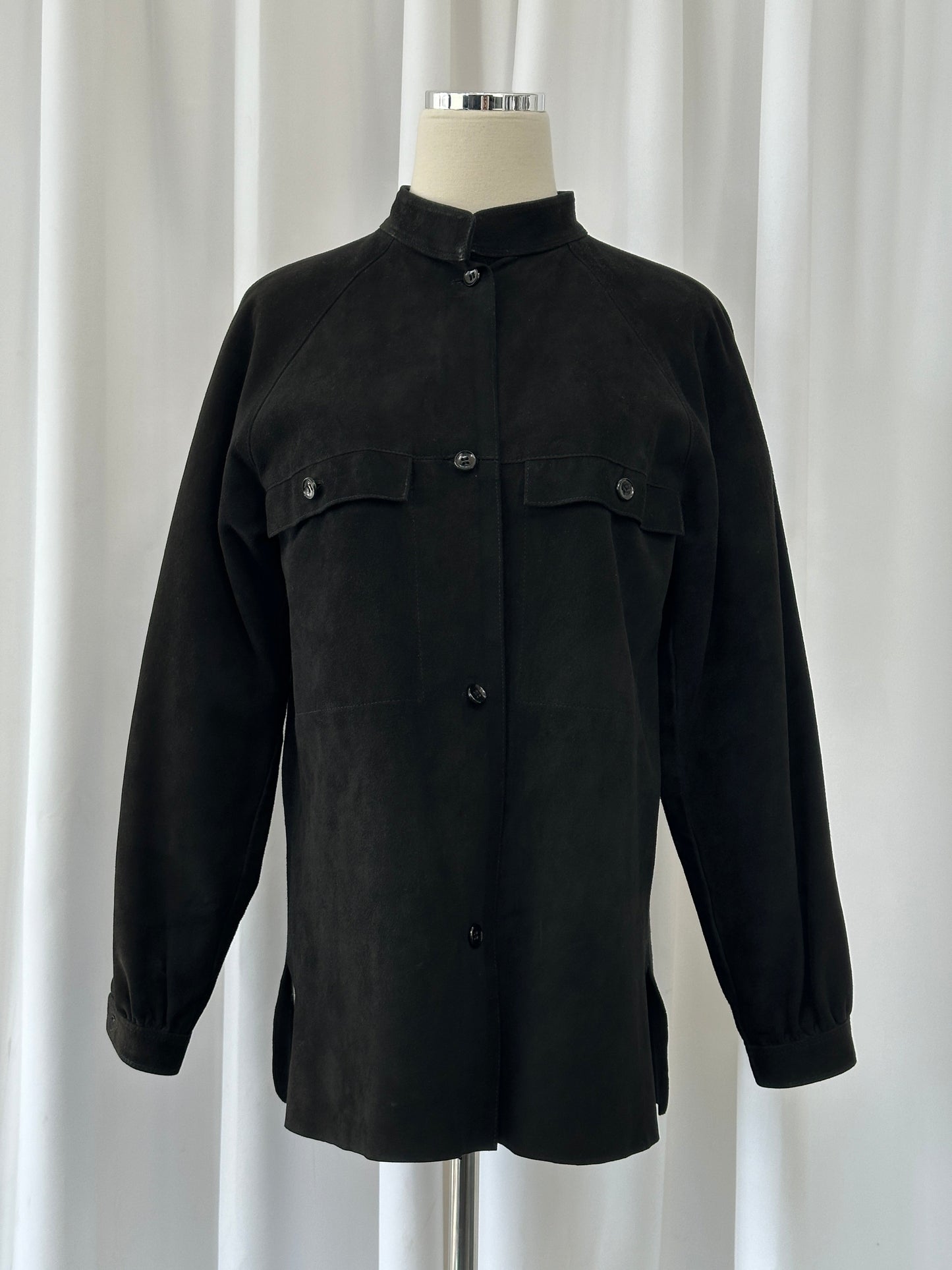 Gianni Versace x Beged-Or 1970s Suede Shirt - S