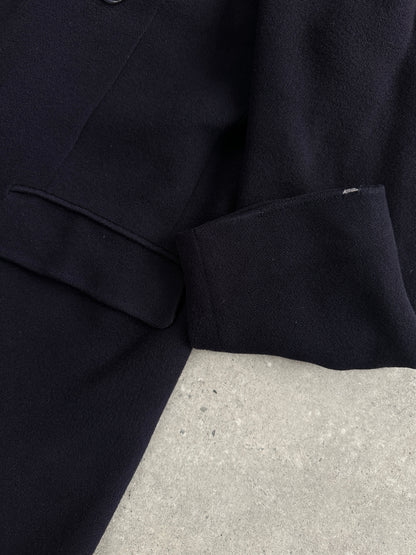 Harrods x Berwin & Berwin 1980s Pure Cashmere Double Breasted Coat - XL