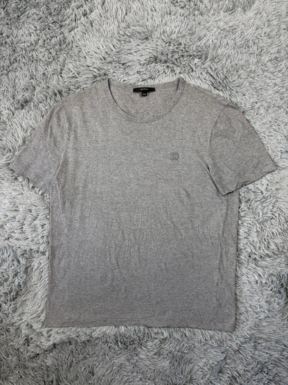 Gucci 2010’s Rubberised GG Logo T-shirt - XL | O/S, Grey