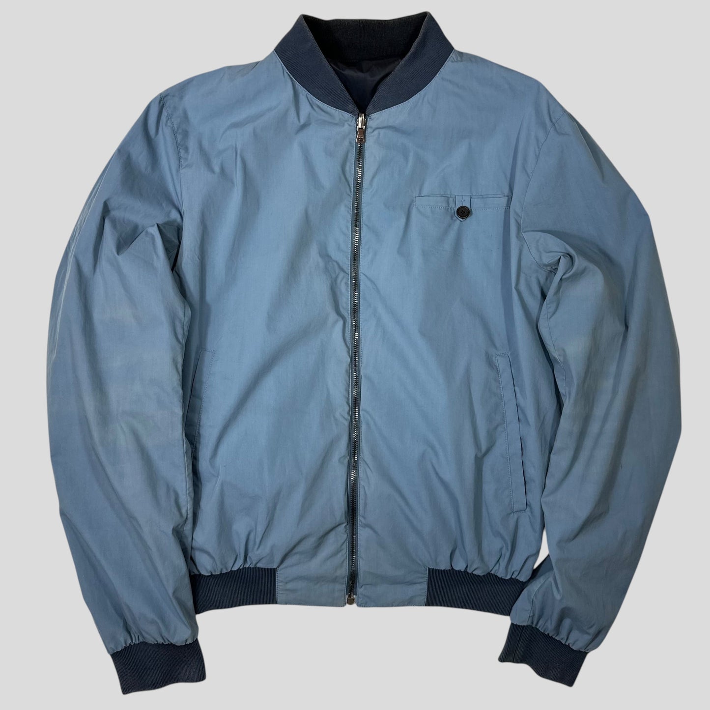 Prada Milano 2006 Reversible Pocket Logo Contrast Jacket - M | Default Title, Multicoloured