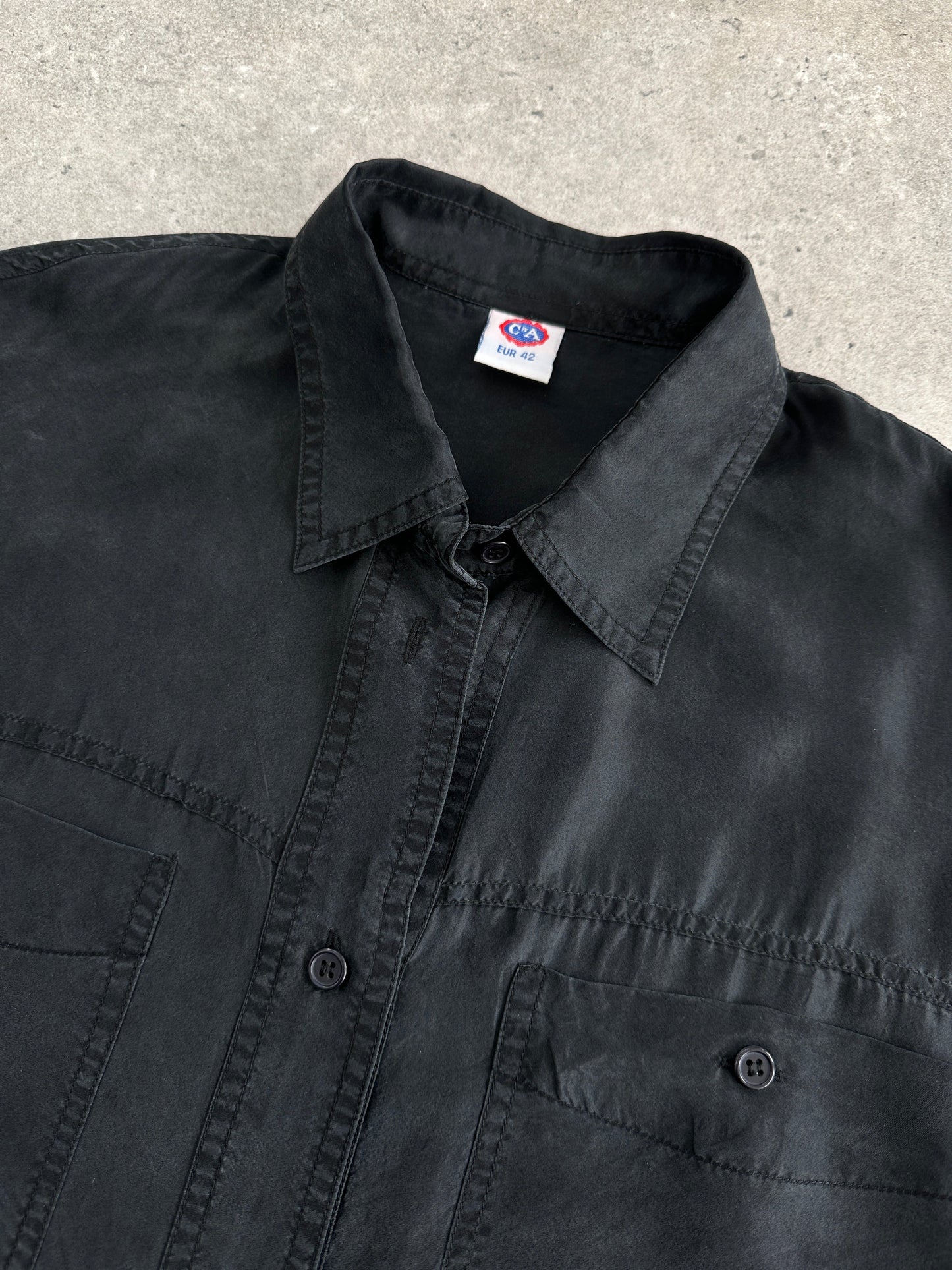 Vintage Pure Silk Shirt - L/XL