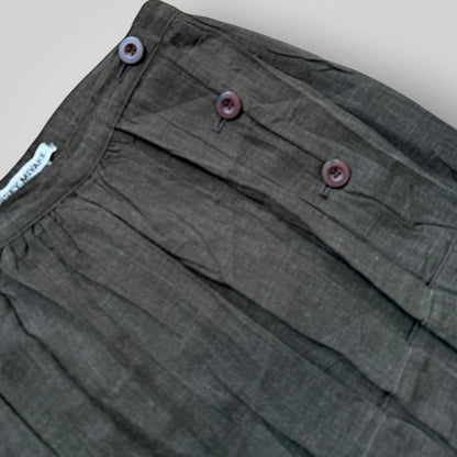 FW/99 Issey Miyake Ready To-Wear Runway Midi Pleated Skirt S | O/S, Multicoloured