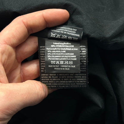 Gucci Nappa Leather Logo Web Bomber Jacket - IT46 (S)