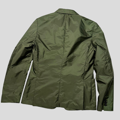 Prada Sport 2014 Nylon PU Shimmer Blazer Jacket - IT52 (M/L)
