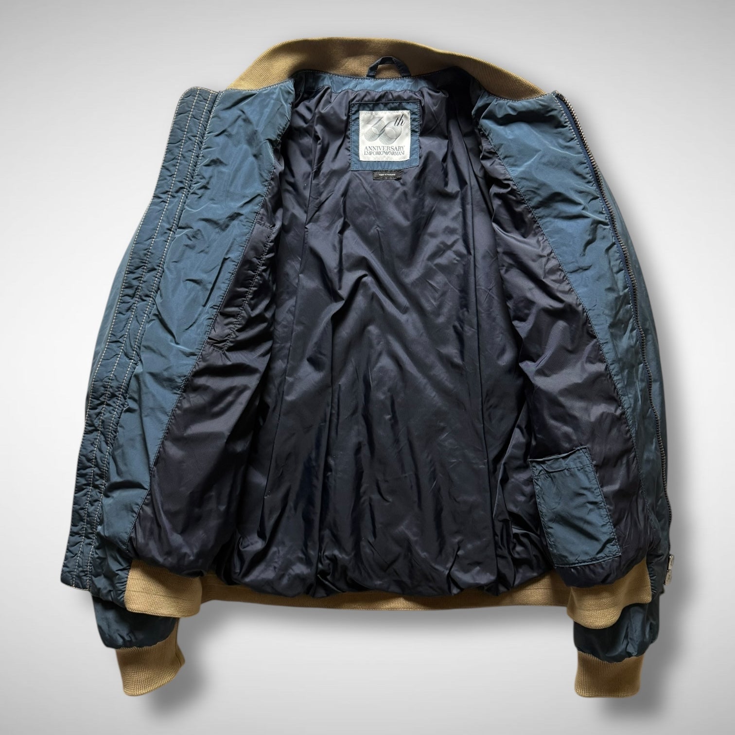 Emporio Armani “30th Anniversary” Cross Bomber Jacket (2011 