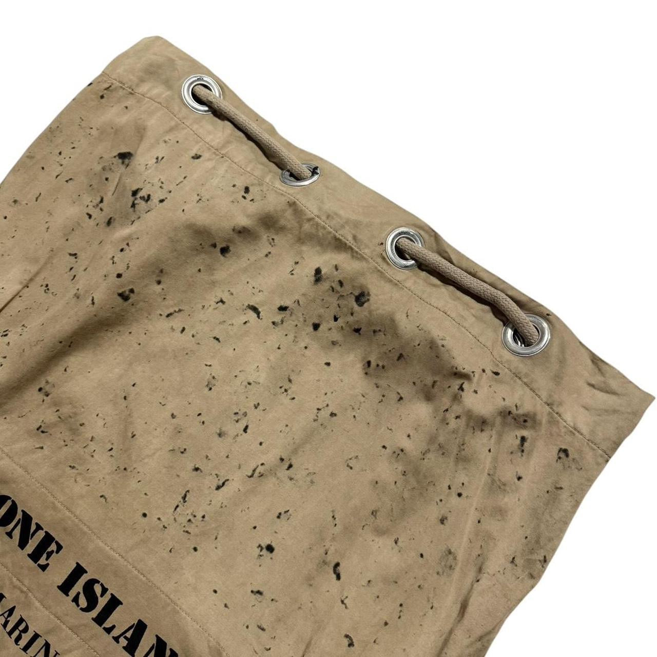 Stone Island Marina Mid 80's Raso Gommato Bucket Bag | Default Title, Beige