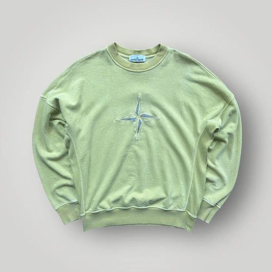 Stone Island SS/14 Spell Out Crewneck L
