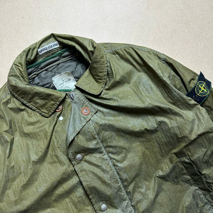 A/W 1989 Crocodile Green Ice Jacket
