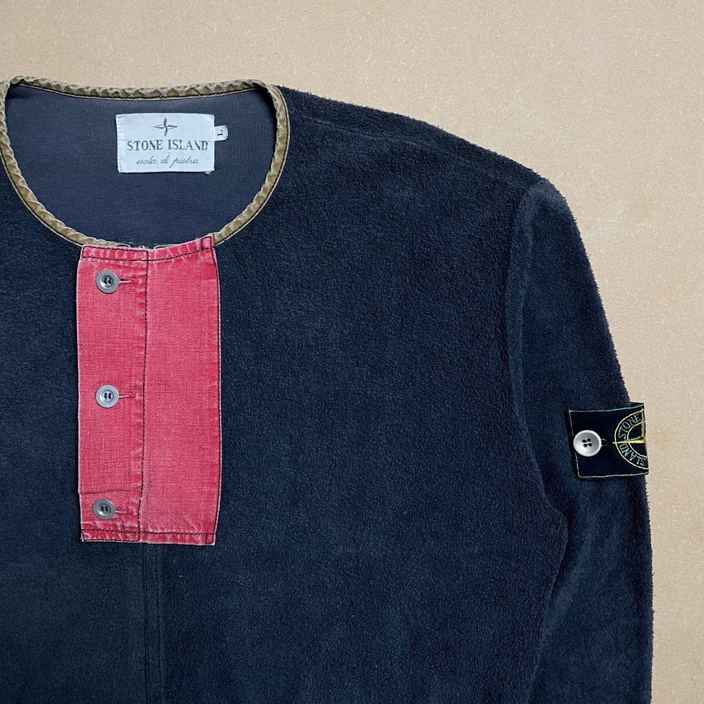 S/S 1982 Space Blue Teddy Cotton / Tela Stella Tracksuit Set