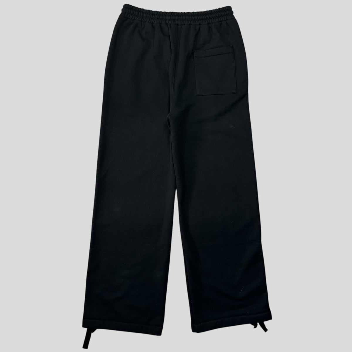 Off-white by Virgil Abloh 2013 Body Stitch Heavy Cotton Joggers - S (M) | Black