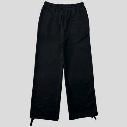 Off-white by Virgil Abloh 2013 Body Stitch Heavy Cotton Joggers - S (M) | Black