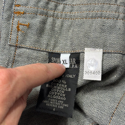 Stone Island 00’s Denims Logo Trucker Jacket - L/XL