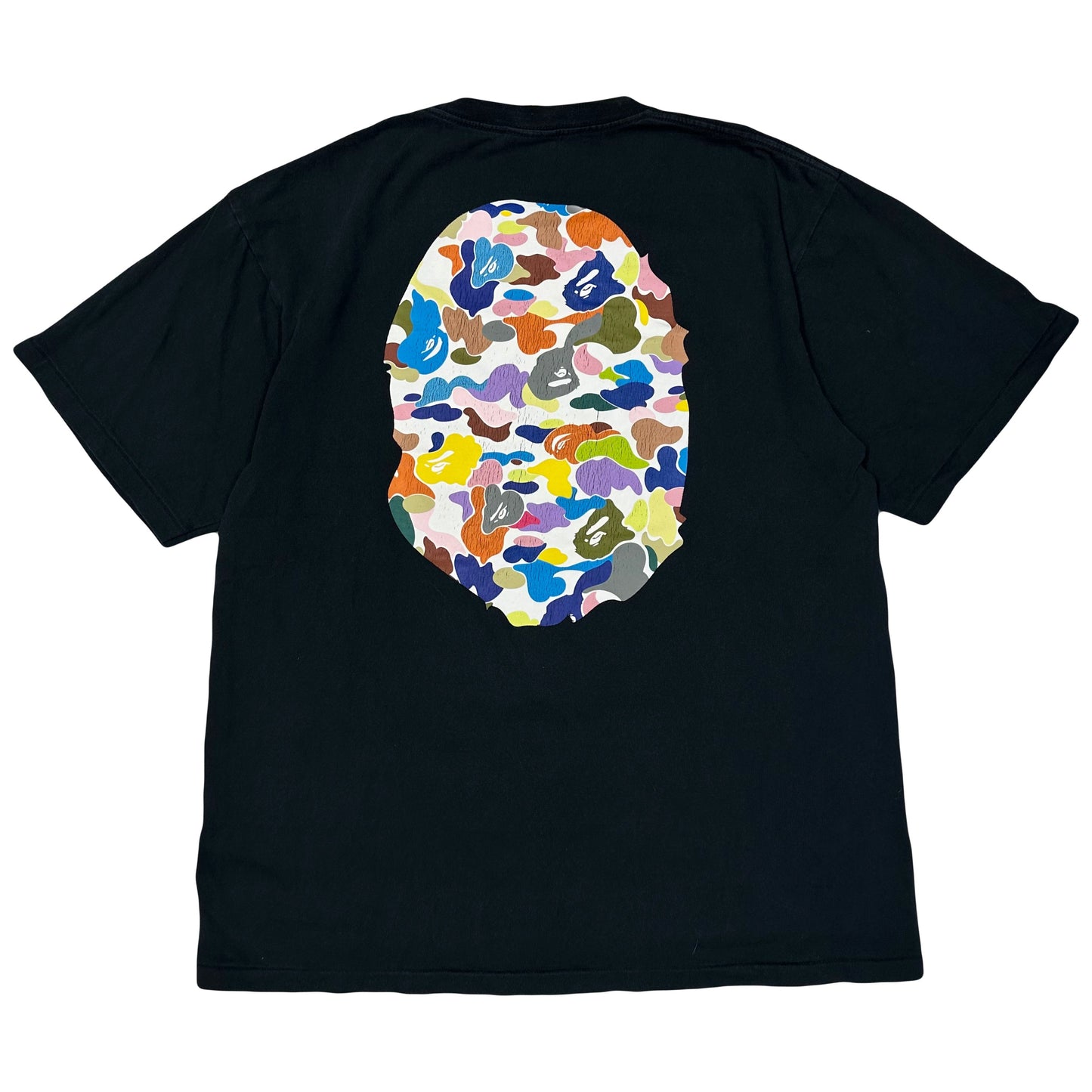 Bape Camo Ape T-Shirt In Black ( XL )