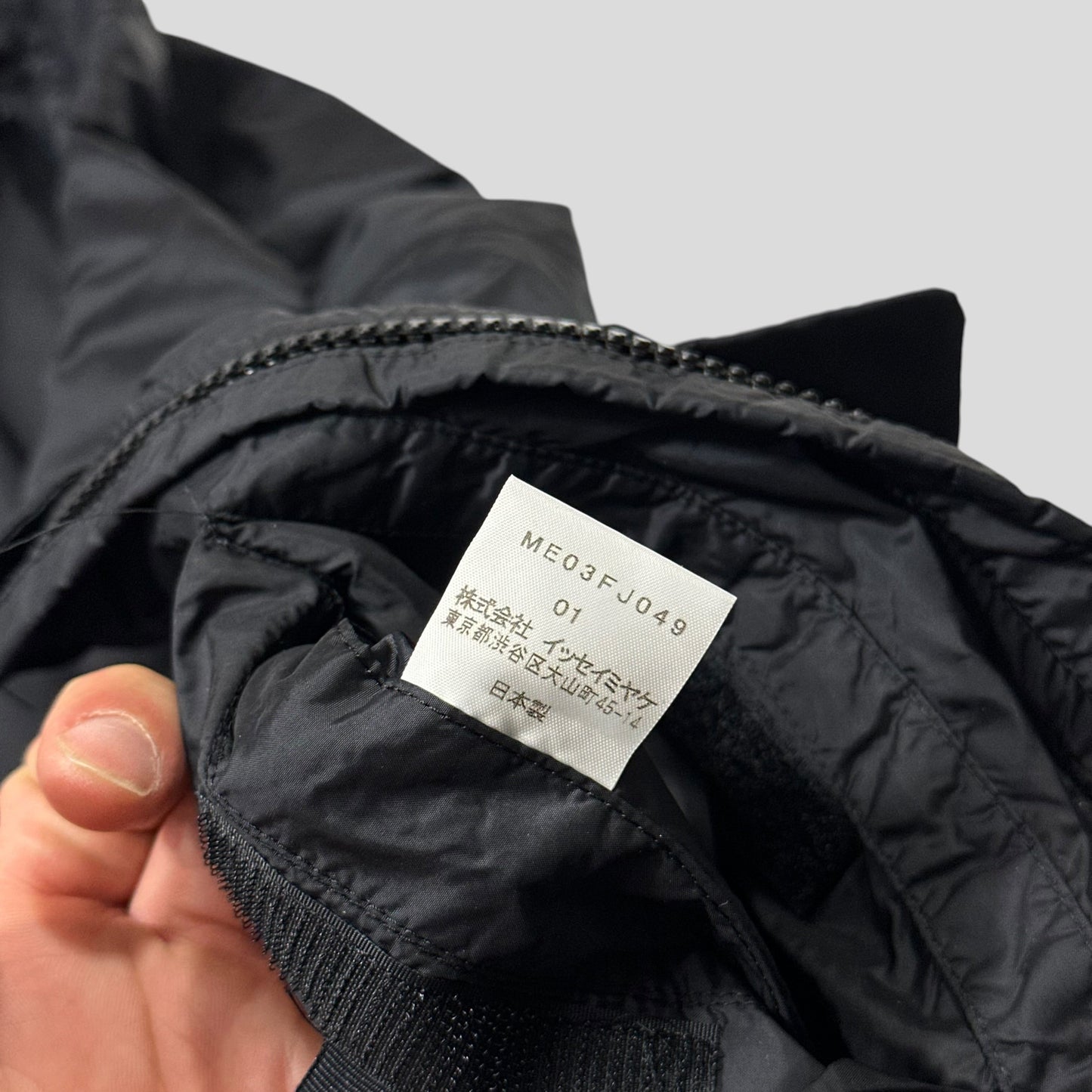 Issey Miyake AW00 Thinsulate Multipocket Nylon Parachute Jacket - M | Default Title, Black