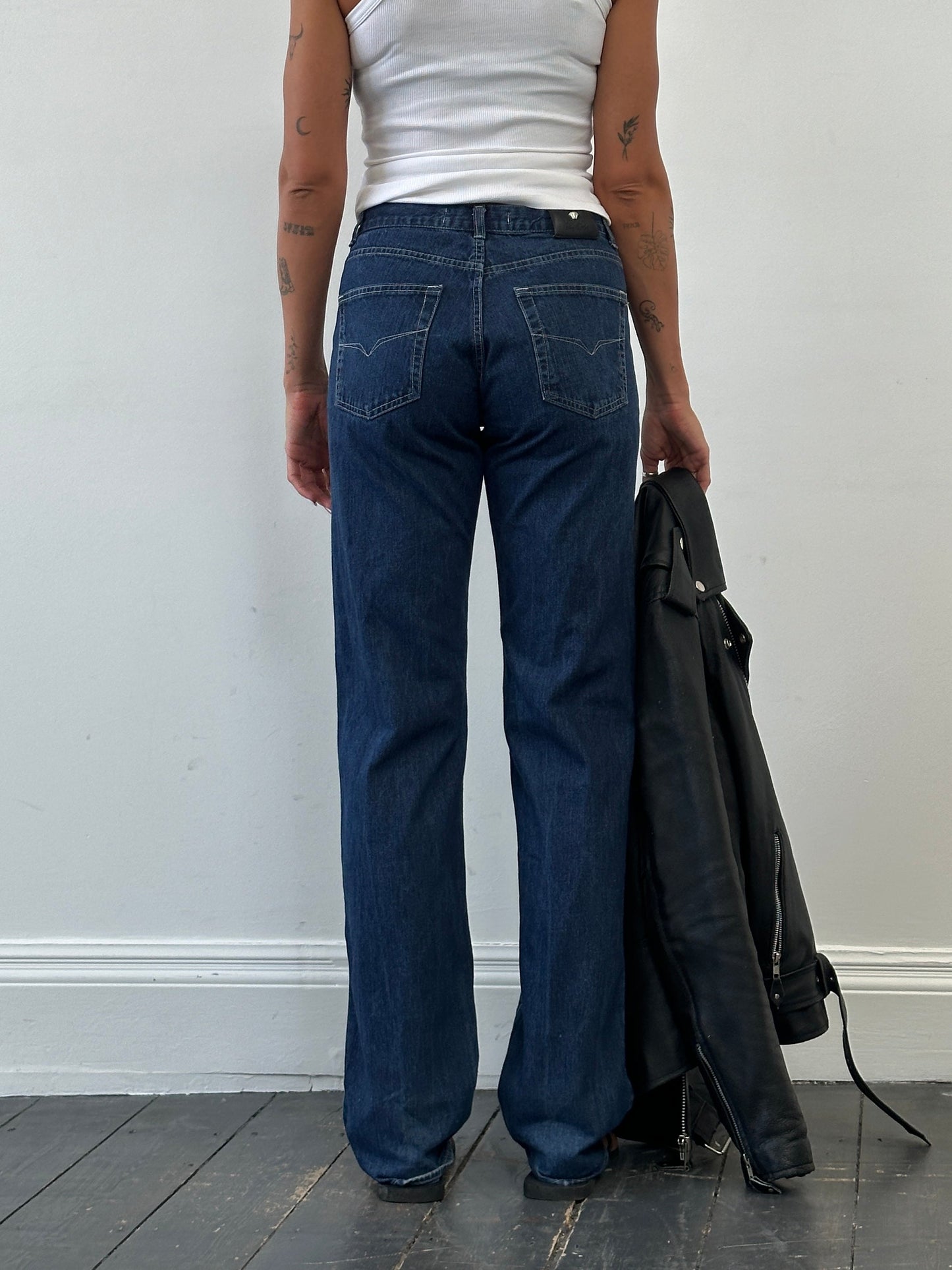 Versace Jeans Couture Mid Wasted Denim Jeans - W27