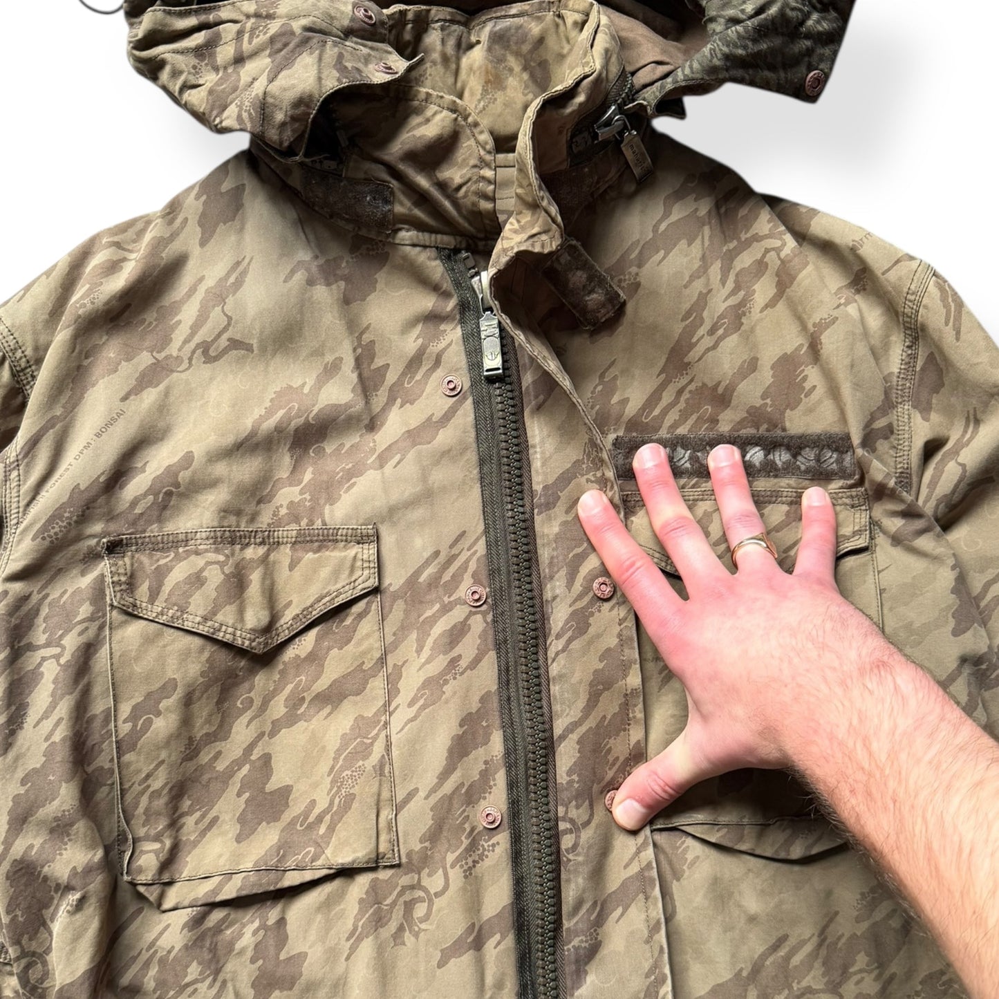 2000's Maharishi 2in1 Bonsai Military Jacket (L) | Default Title, Camo