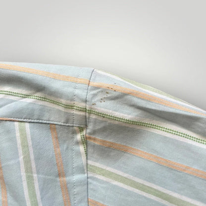 Issey Miyake Designs Deadstock 2000's Grandad Collar Shirt L