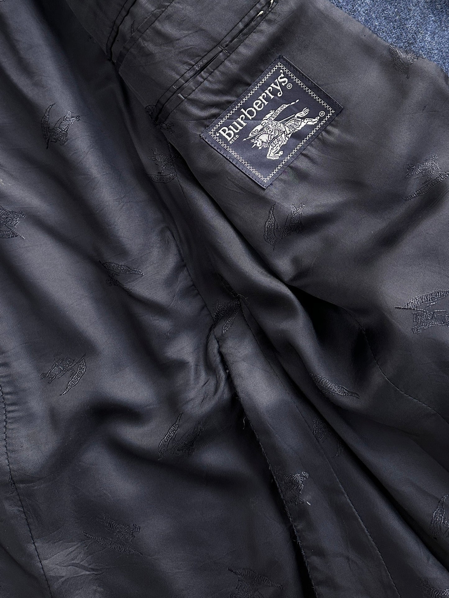 Burberry 1990s Pure Brushed Wool Blazer - 44R/XL