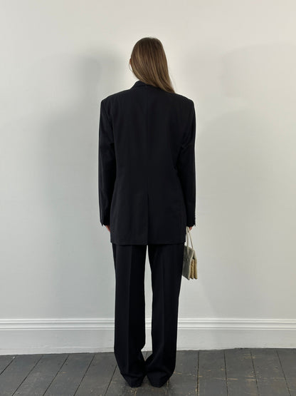 Yves Saint Laurent Pour Homme Pure Wool Single Breasted Breasted Suit - 42R/W34