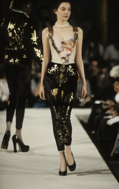Vivienne Westwood F/W 1990 Portrait Collection elevated platforms