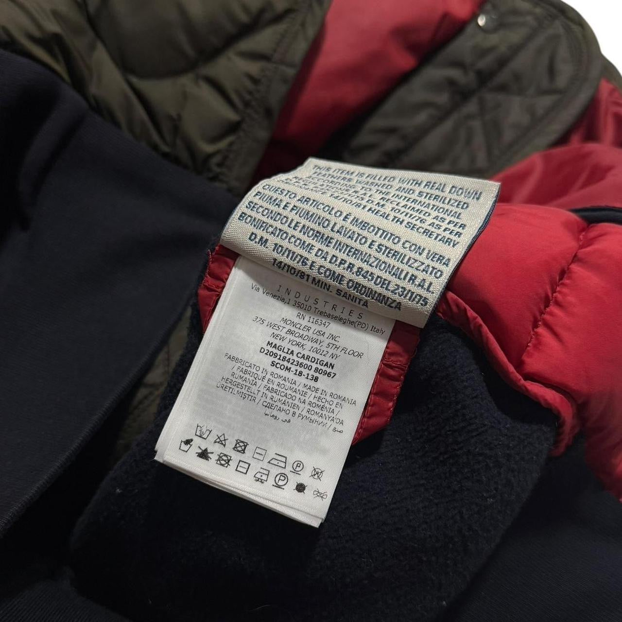 Moncler Down Cotton Hood Jacket | Large, Olive