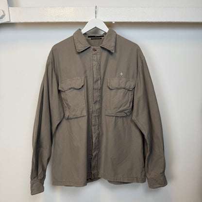 00’s Stone Island Denims Shirt (XL) | XL, Khaki