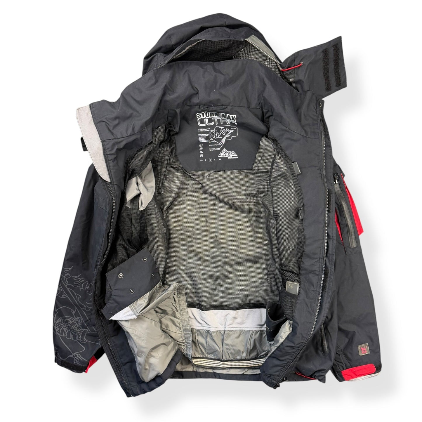 2000's Mambo Samurai Visor Jacket (L) | Default Title, Black