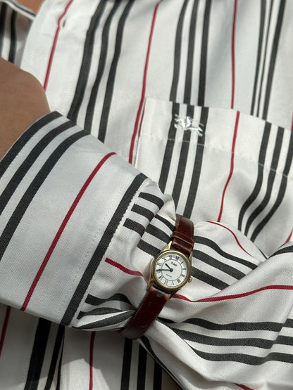 Pulsar 1990s Gold Tone Round Quartz Watch