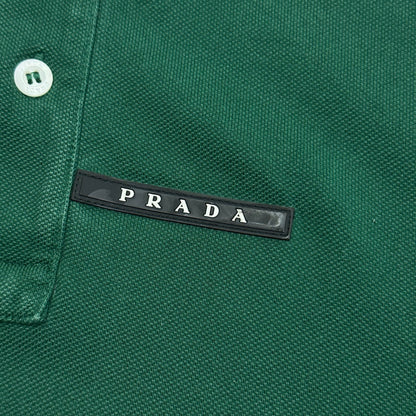 Prada Milano 2021 Forest Green Polo Shirt - S | Default Title, Black