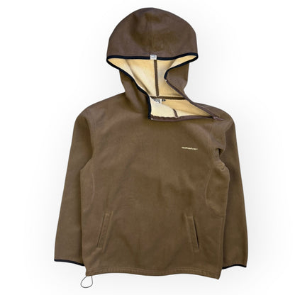 Quiksilver Shoulder Zip Fleece Hoodie Brown (XL) | XL, Multicoloured