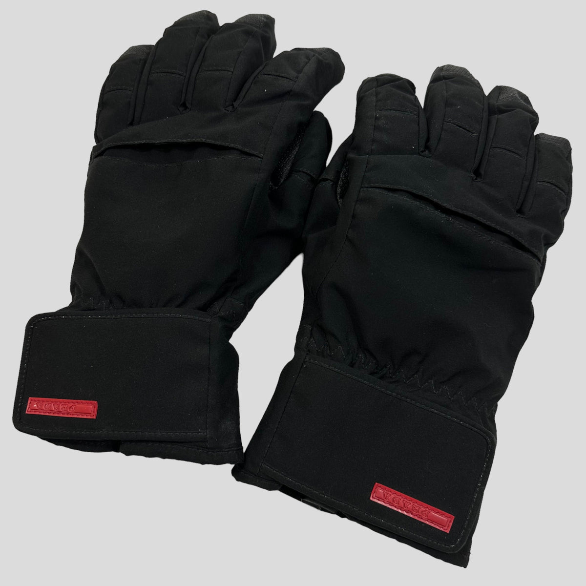 Prada Sport 00’s Articulated Ski Gloves - 9 | Large, Red