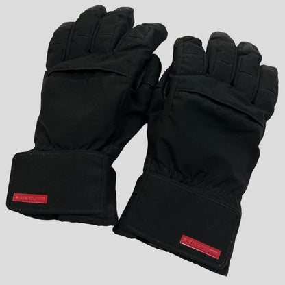 Prada Sport 00’s Articulated Ski Gloves - 9 | Large, Red