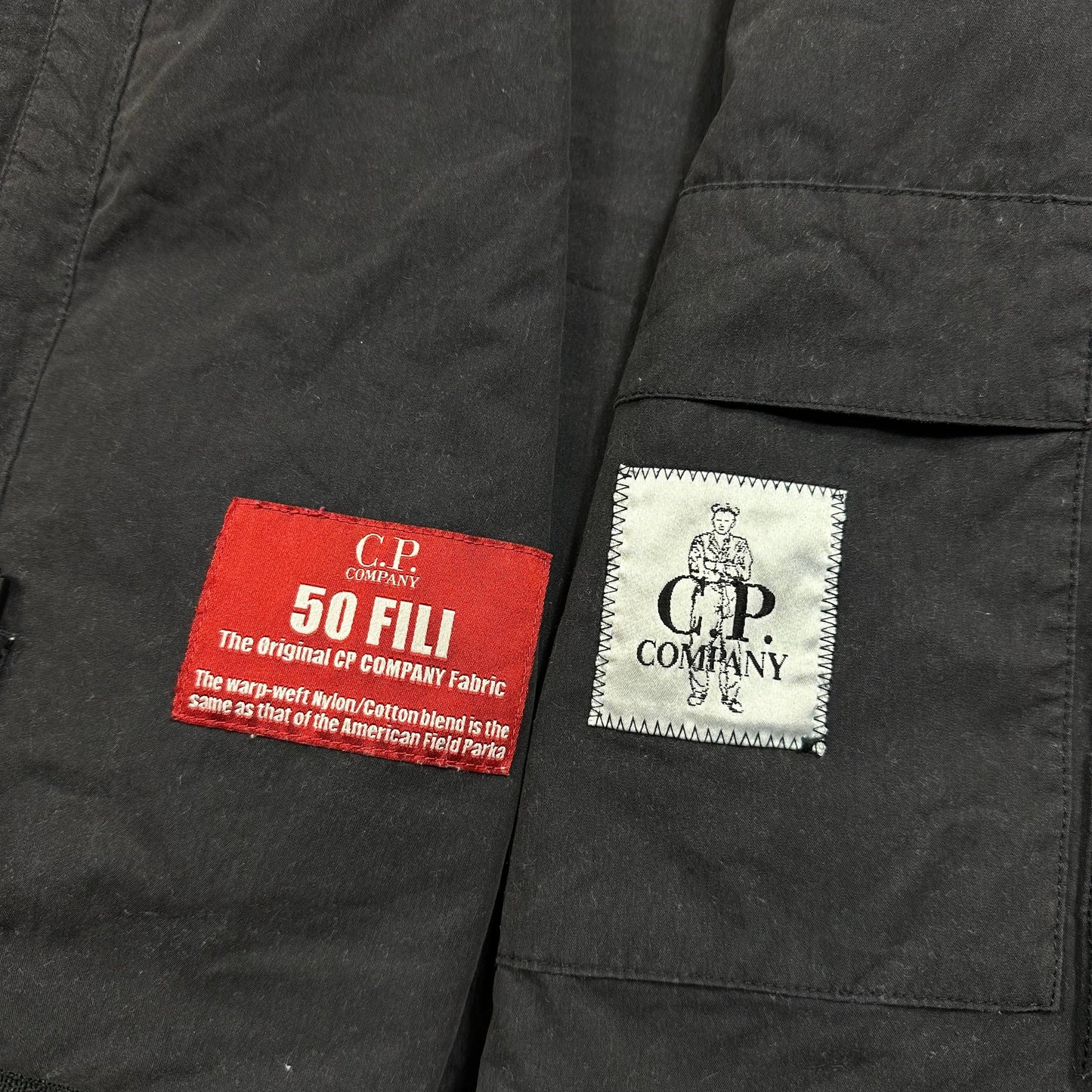 CP Company 50 Fili Co-nylon Lens Jacket - IT52 (L)