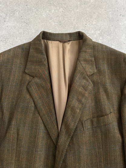 Del Mare 1911 x Loro Piana 2000s Wool Cashmere Check Blazer - 44R/XL
