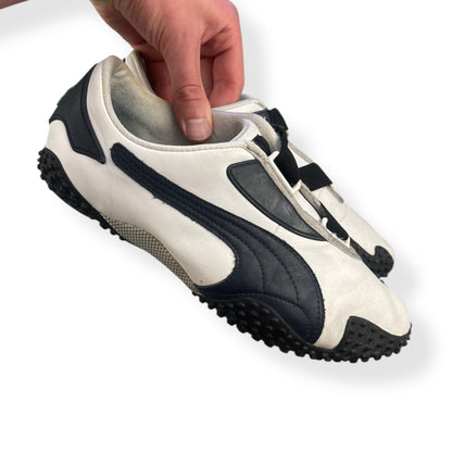 2000's Puma Mostro Leather White/Navy (UK8) | Default Title, Multicoloured