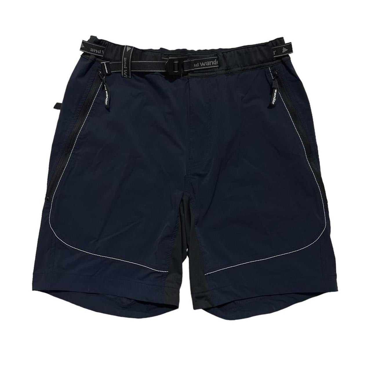 And Wander Reflective Stich Shorts
