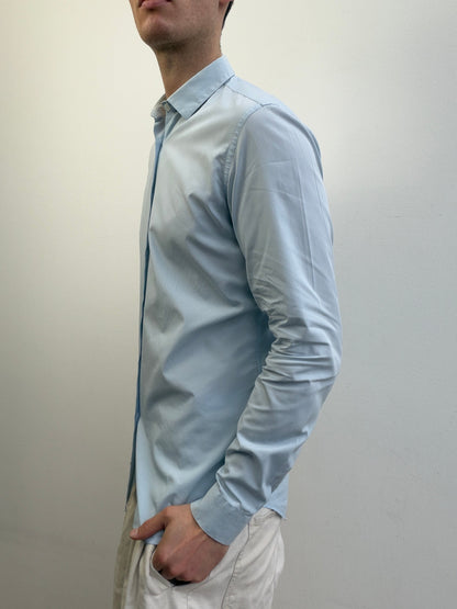 Prada 2011 Formal Shirt | Medium, Light Blue