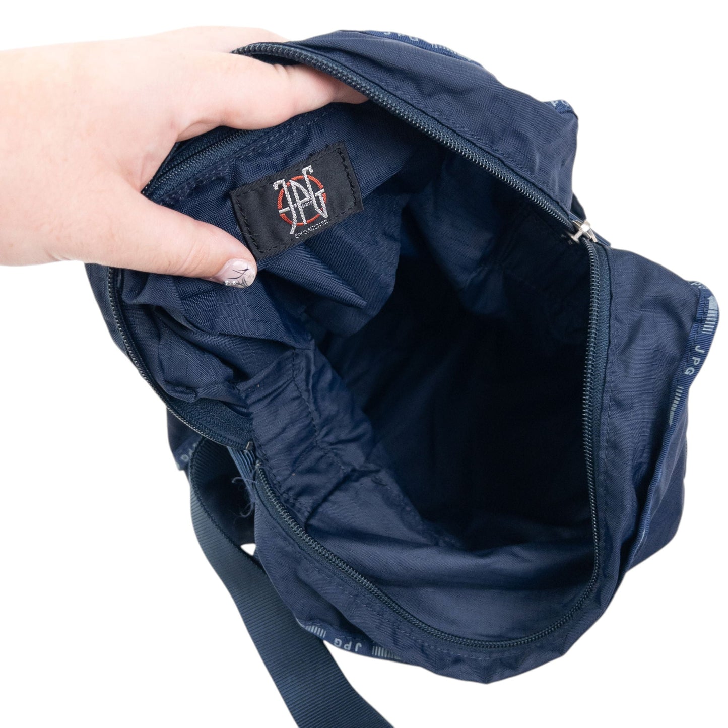 Vintage 2000s Jean Paul Gaultier Crossbody Bag | O/S, Navy