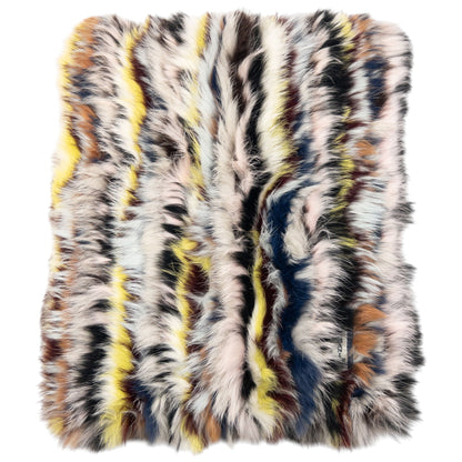 Vintage Armani Jeans Fur Scarf