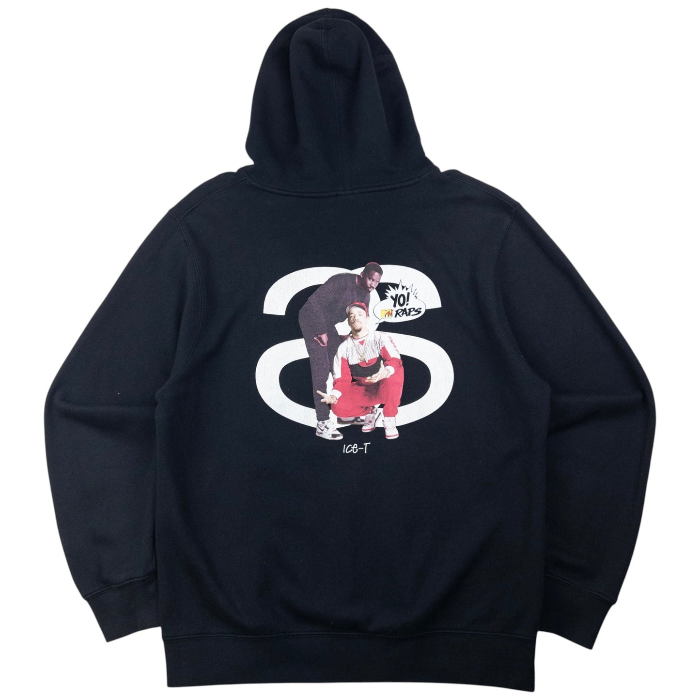 Vintage Stussy MTV Ice-T Graphic Hoodie Size L