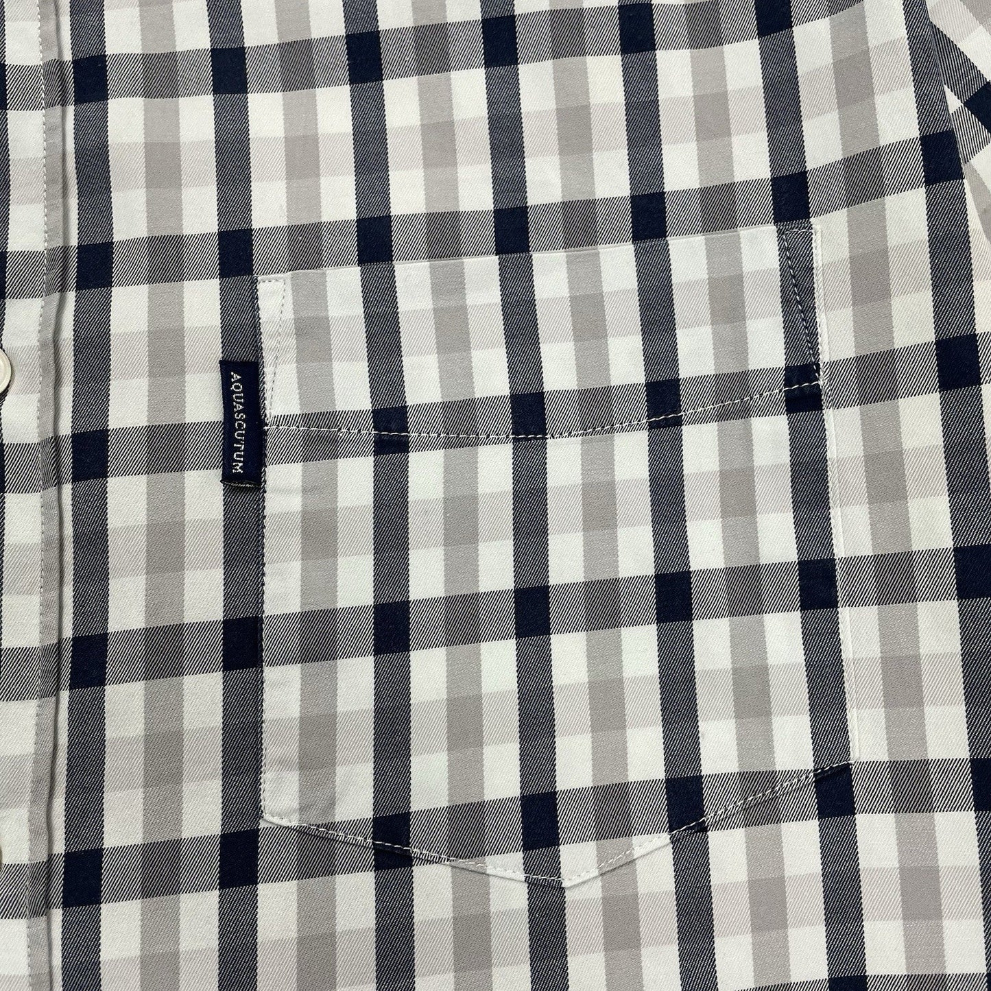 Aquascutum Check Shirt, Size Medium | Aquascutum, Grey