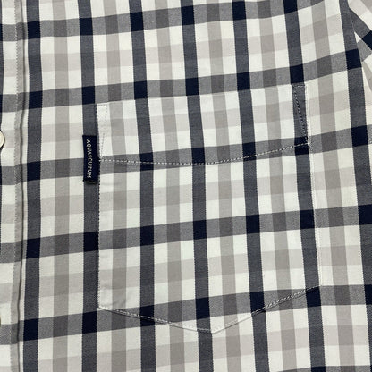 Aquascutum Check Shirt, Size Medium | Aquascutum, Grey