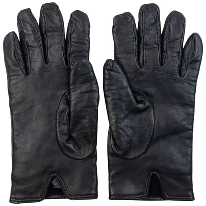 Vintage 2000s Gucci By Tom Ford Leather Gloves Womens Size S | O/S, Black