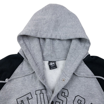 Stussy Varsity Button Up Jacket Size XL