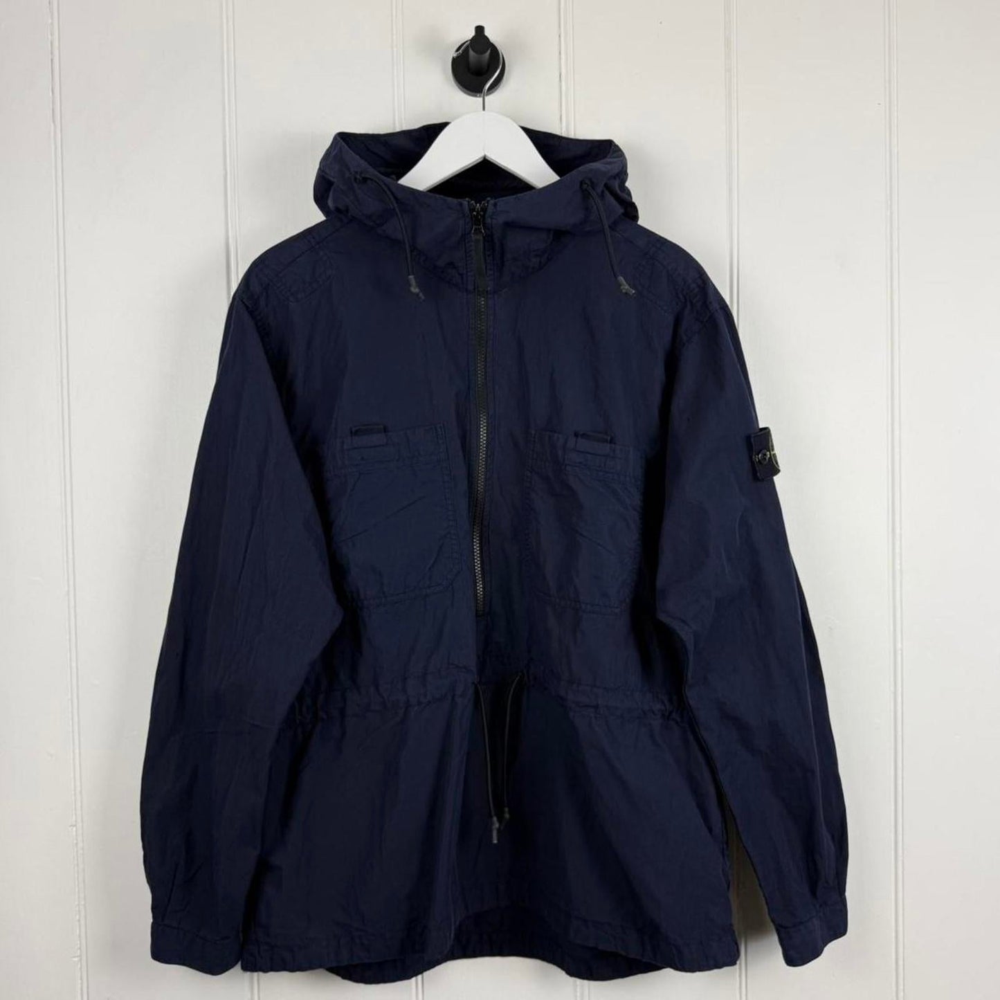 Stone Island Smock Pullover Jacket Navy (M) | Medium, Blue