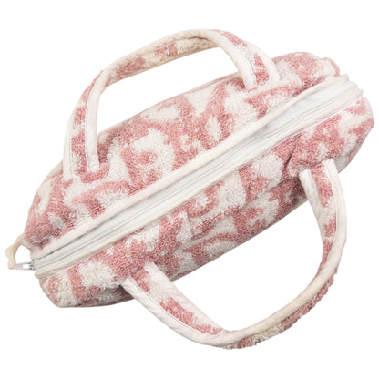 Vintage Dior Monogram Terry Cloth Handbag